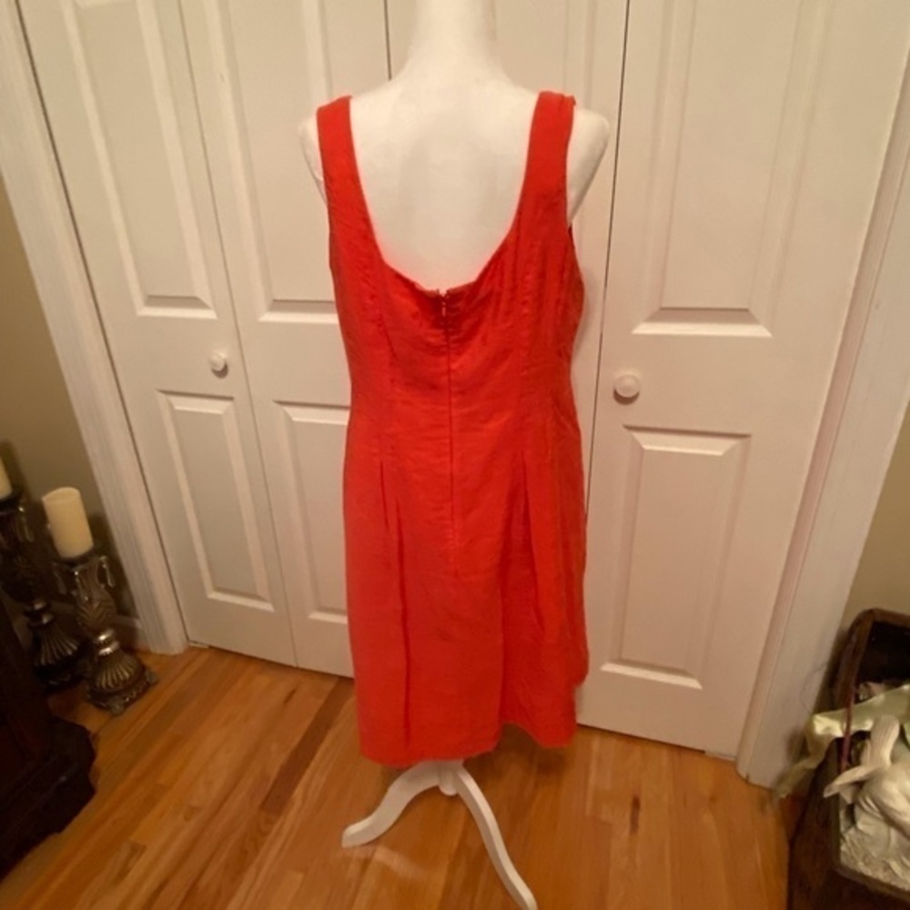 Women Dress by New Direction Orange Dress in Size 16 - Picture 3 of 8
